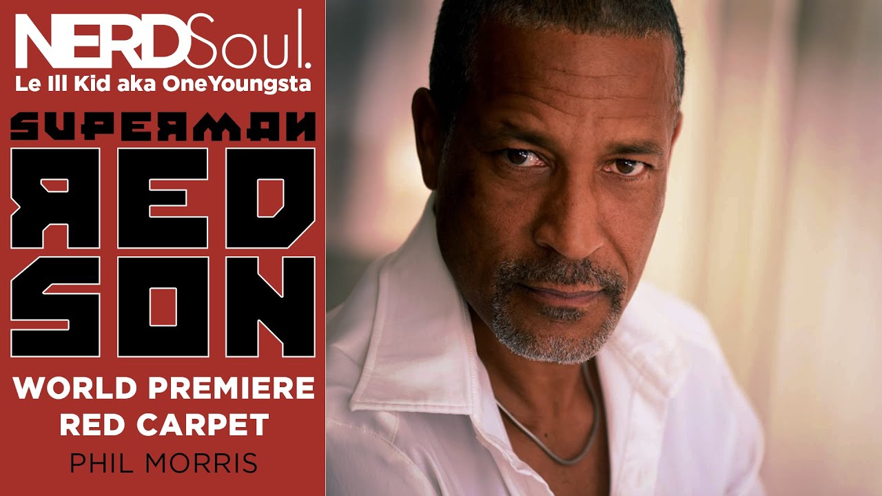 Red Carpet Chat w/ Phil Morris @ the World Premiere of DC's 