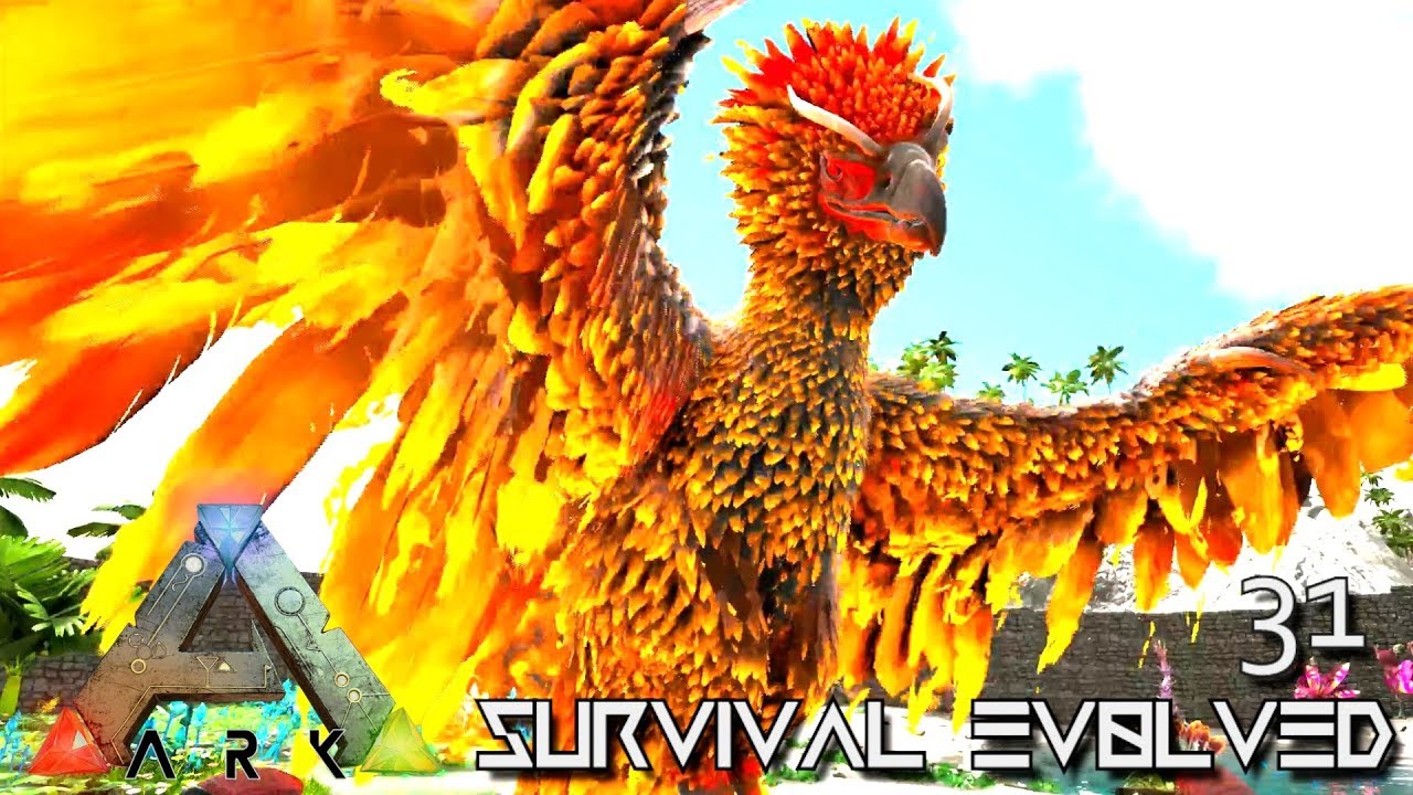 ARK: SURVIVAL EVOLVED: PHOENIX & ALPHA GIGA TAMING E31 !!! ( ARK EXTINCTION CORE MODDED )