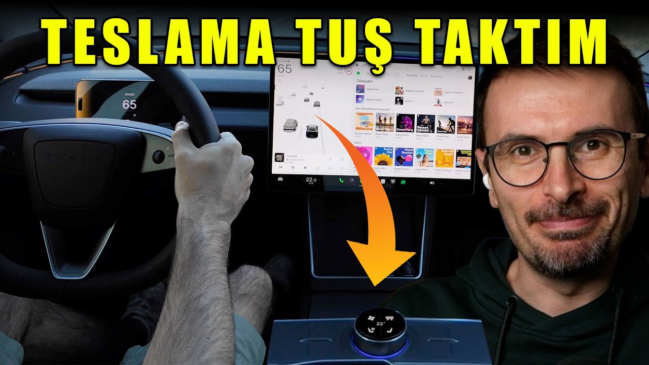 TESLA'mı hackledim | S3XY Knob ve Commander ile seviye atladı