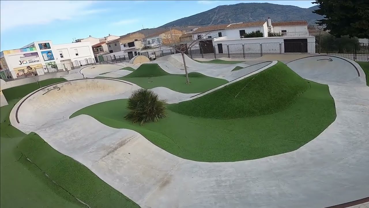 Testing Pump track Padul - Surfskate Granada