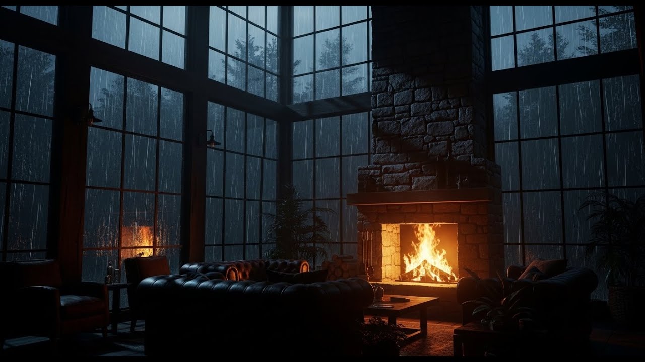 Calming Forest Rain and Piano Music for Studying Focus and Stress Reduction