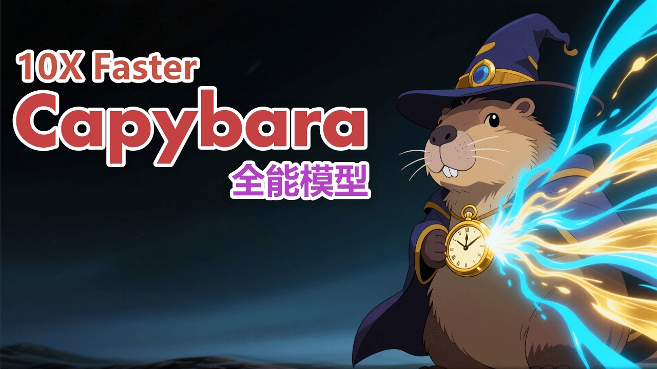 看这视频前，千万别用 Capybara |都说 Capybara 没法用？我用这个工作流拯救了它|让 Capybara 在 ComfyUI 中提速 10 倍