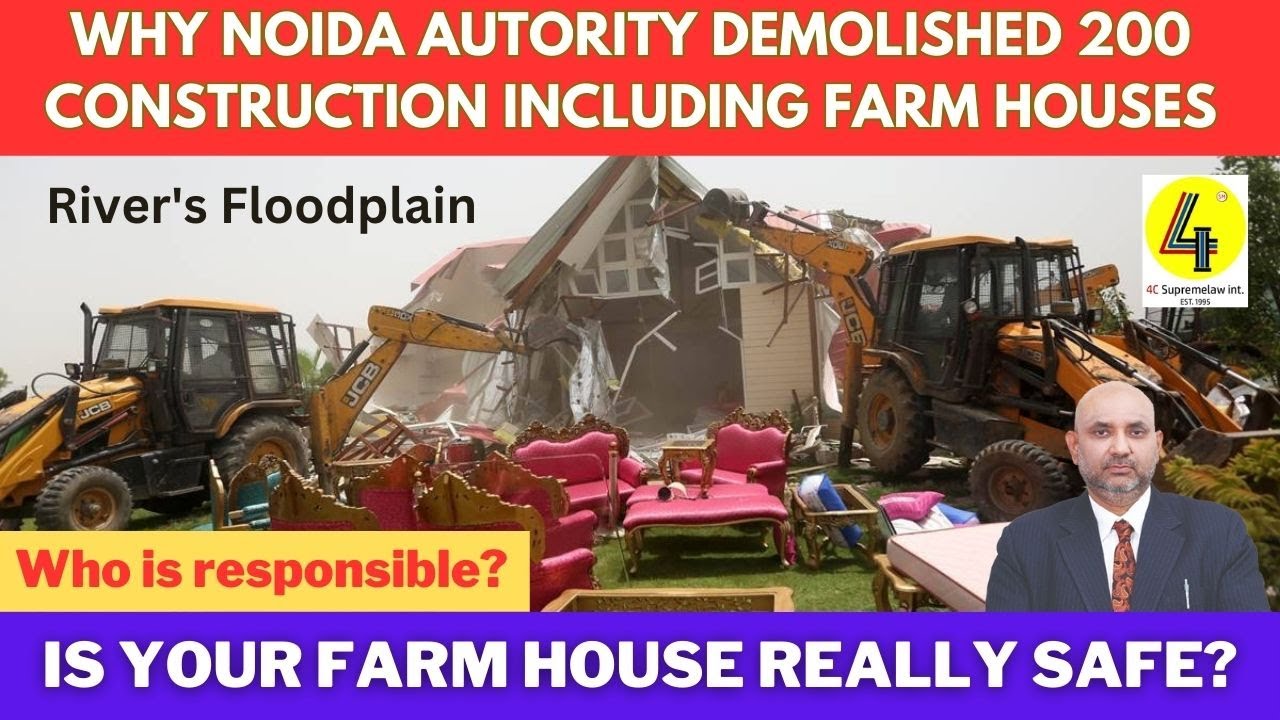 Why are farm houses getting demolished ?  #4csupremeinternational  I #ajaykummarpandey