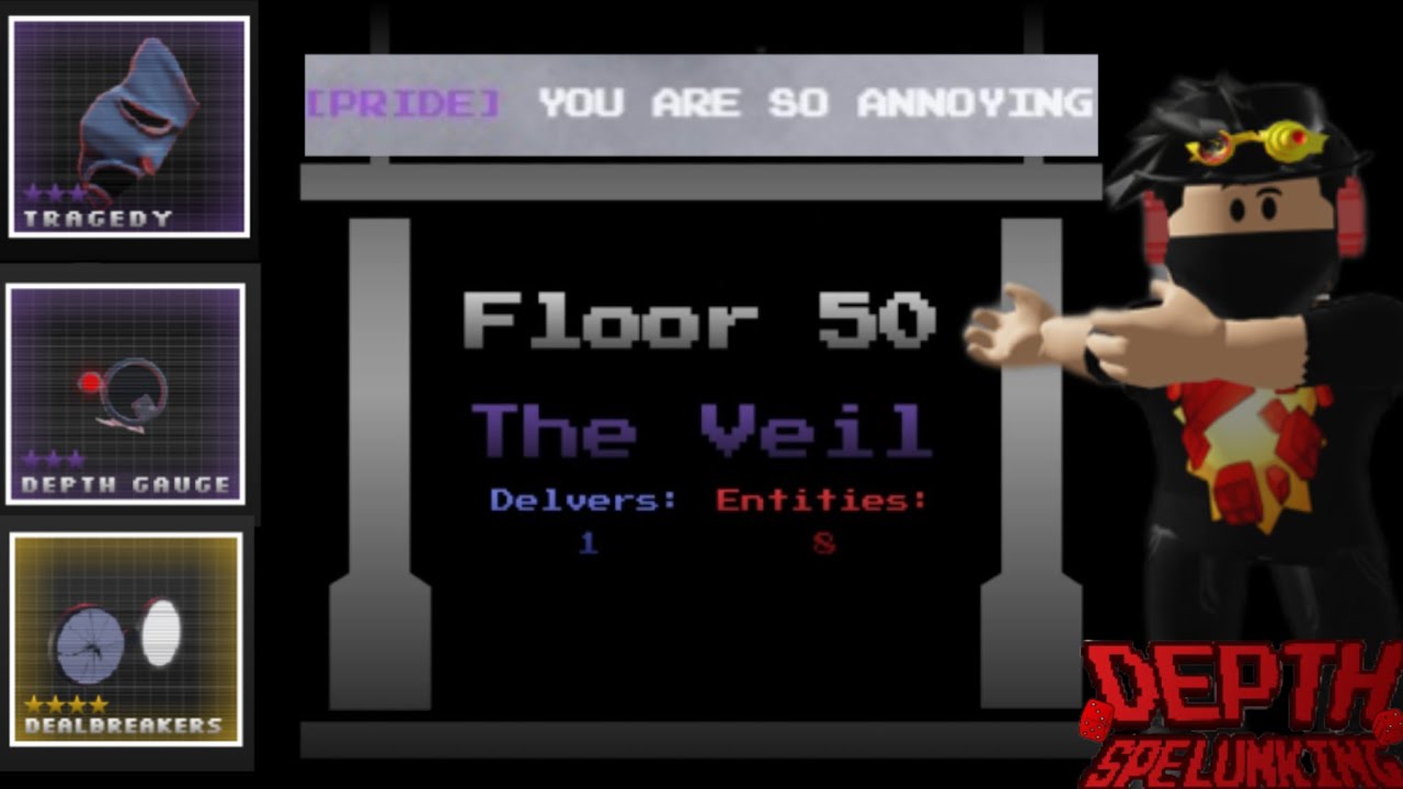 This Build Got Me To FLOOR 50! [Depth Spelunking]