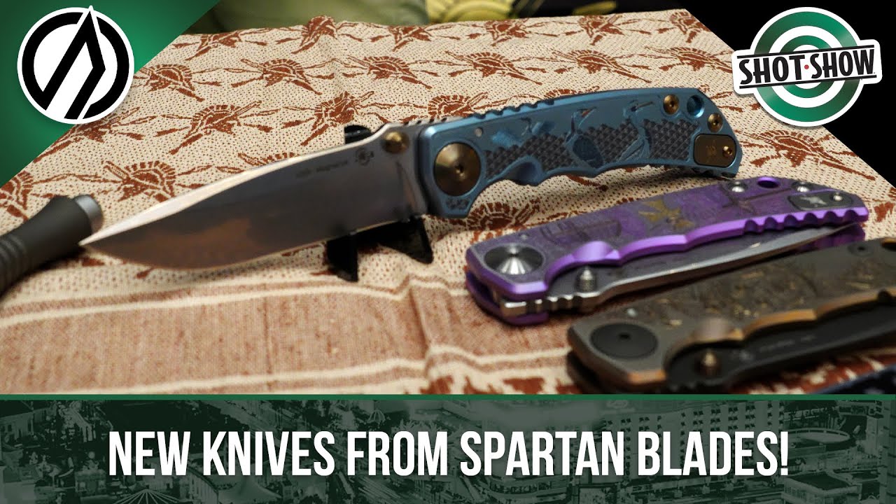 New Spartan Blades Model, Harsey Limited Editions & Titanium Chopsticks | SHOT Show 2026