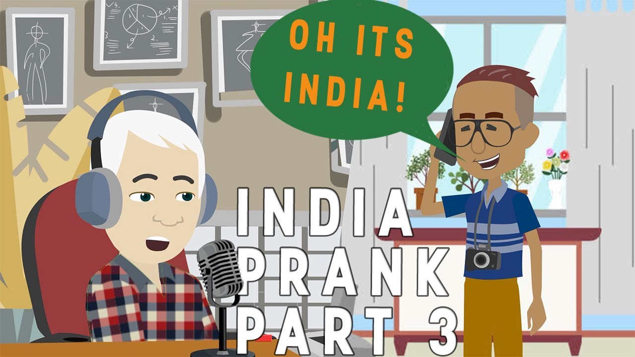 India Radio Prank Part 3 - Australian Radio Prank - Animation