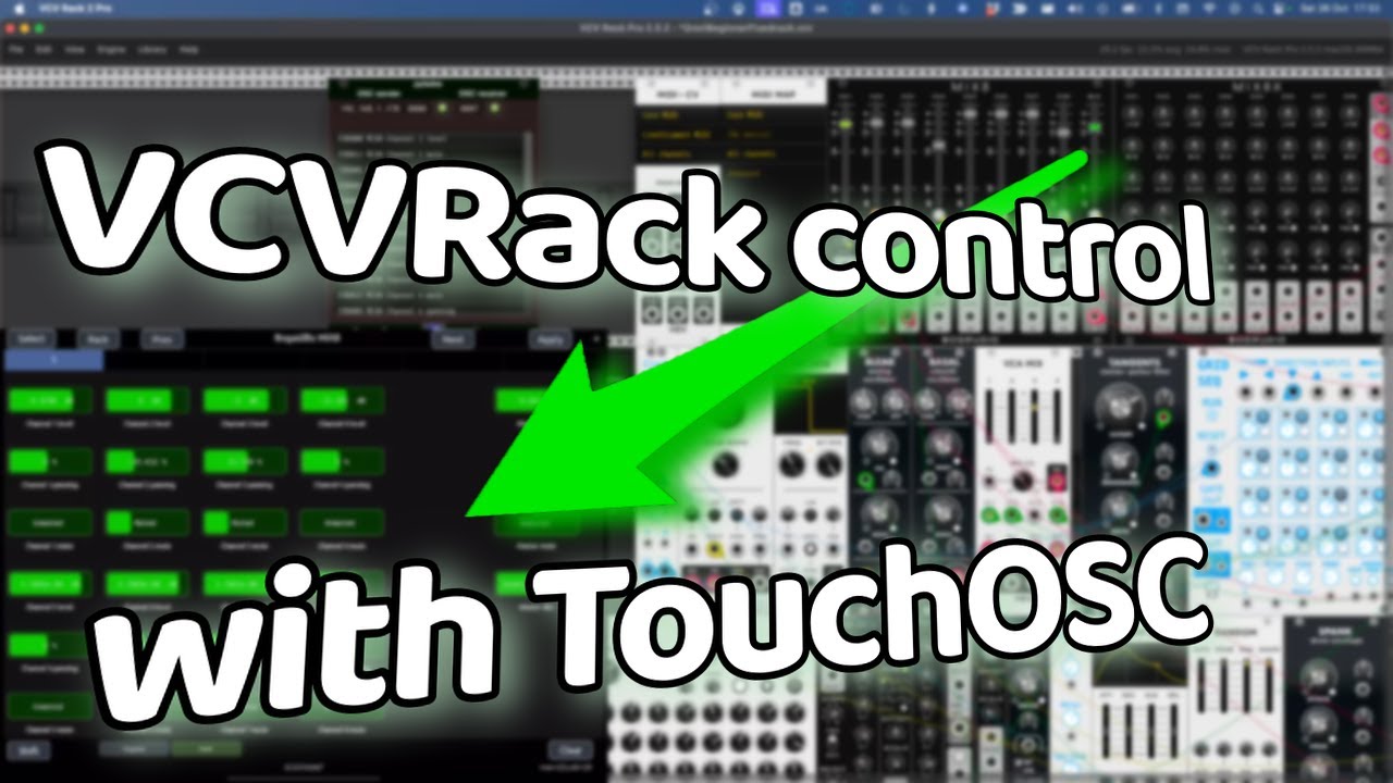 VCVRack patch control with TouchOSC