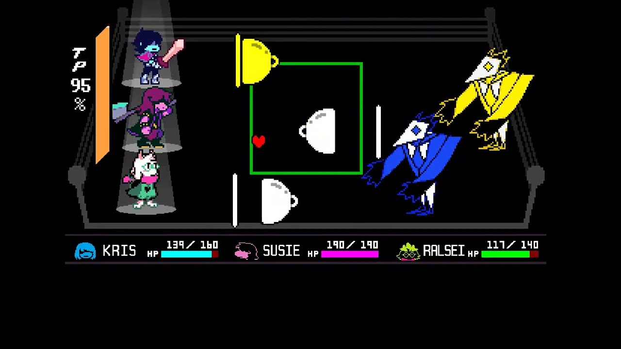 Deltarune Chapter 2 All stars challenge-fighting everyone