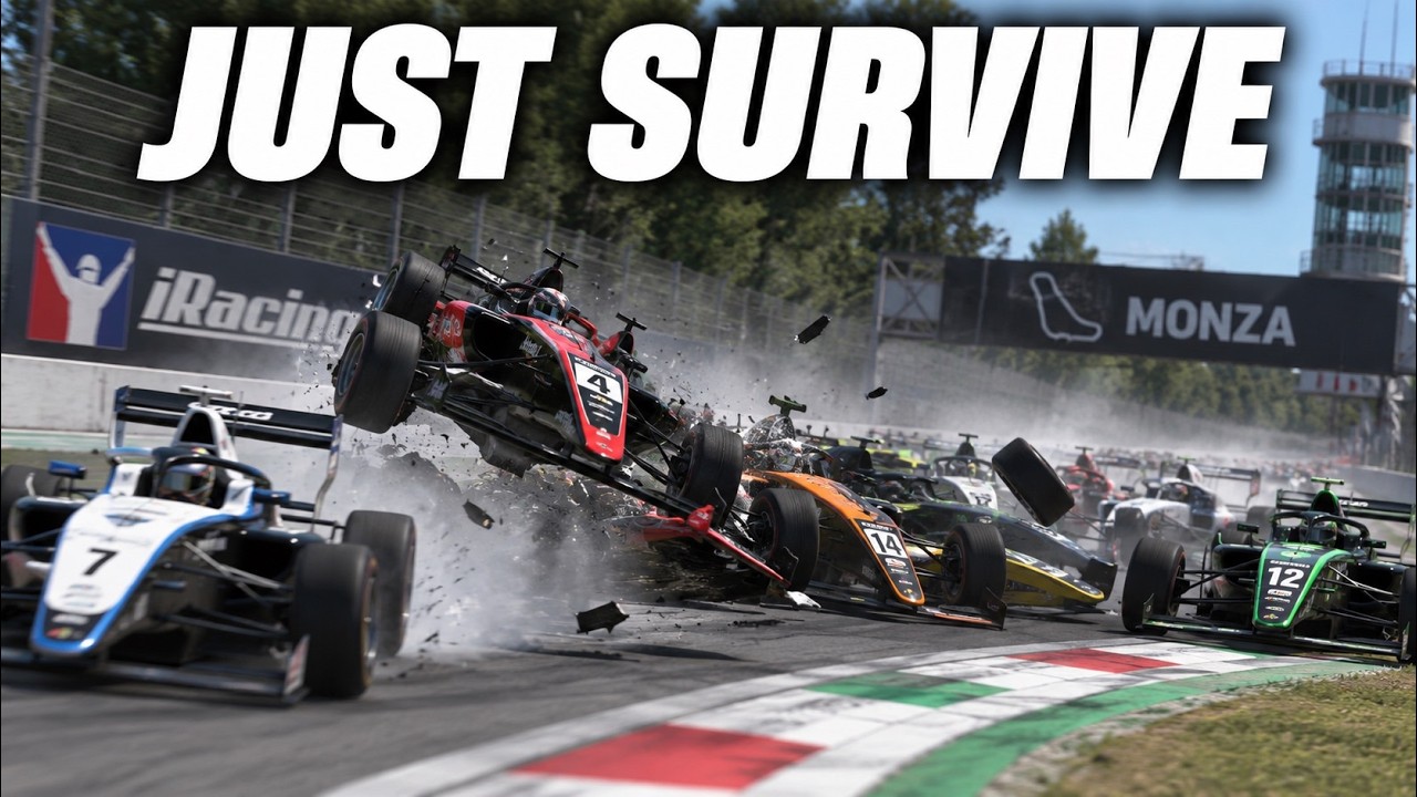 Гонка F4 в Монце была обречена на безумие&hellip; | iRacing formula 4