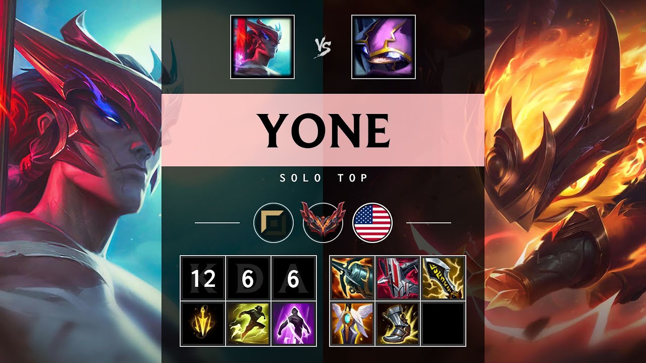 Yone Top vs Kennen - NA Grandmaster Patch 25.21