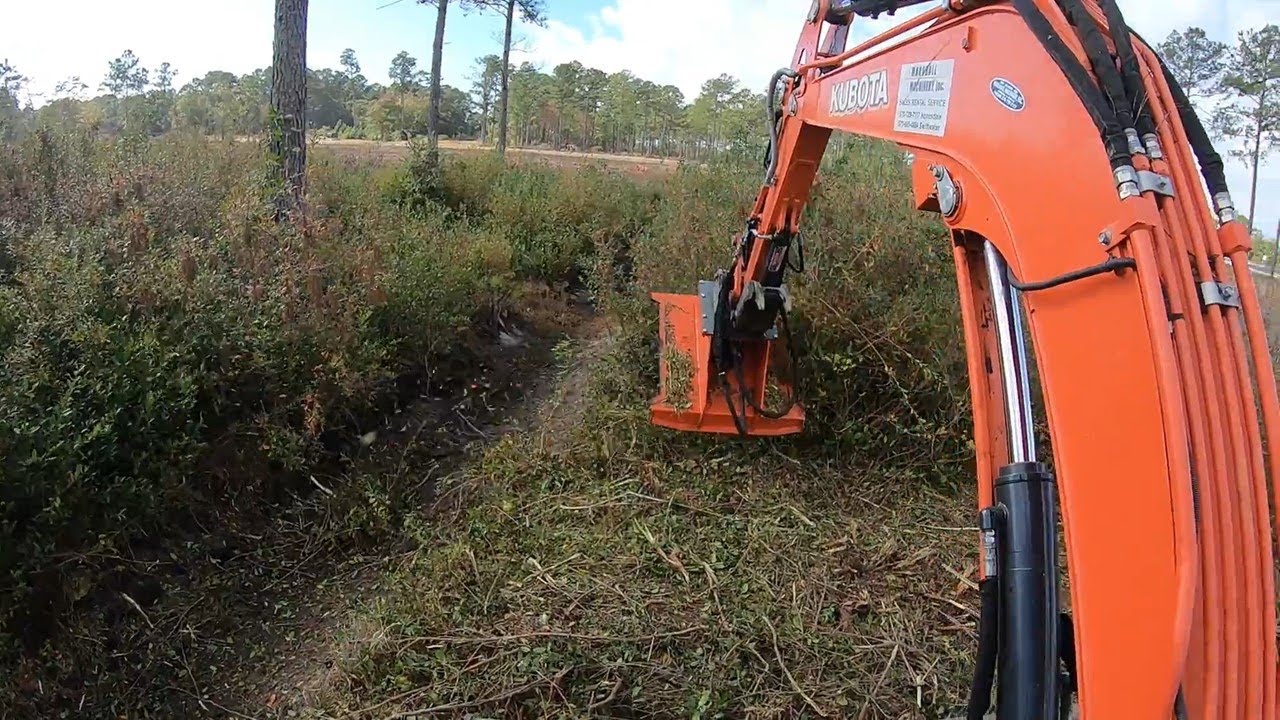 Cutting Overgrown Ditch Lines With The MTL XC5