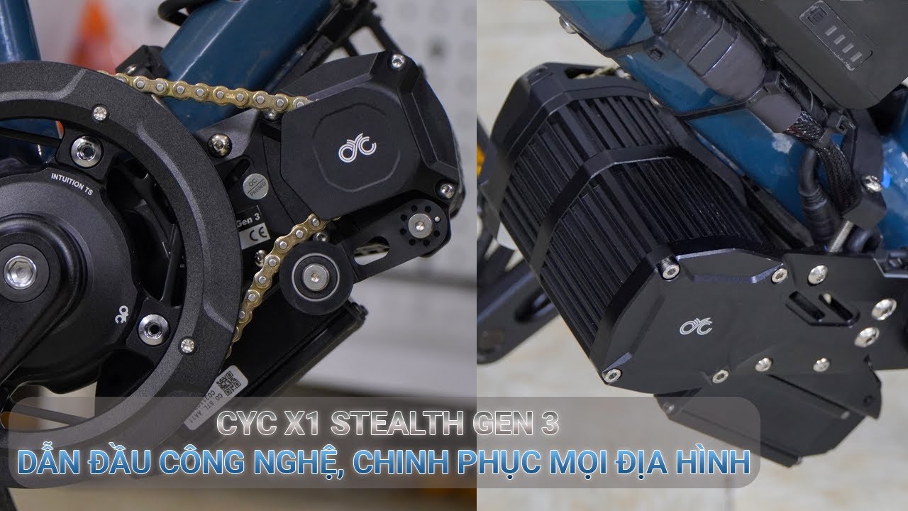 Đèo Dốc Không Là Gì Đối Với Giant Mix CYC X1 Stealth | Ebike VietNam