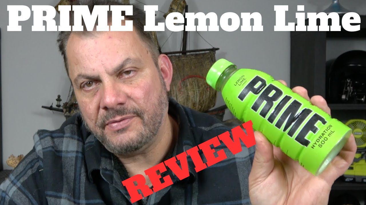 Prime Hydration Lemon Lime Flavour Sports Drink Review