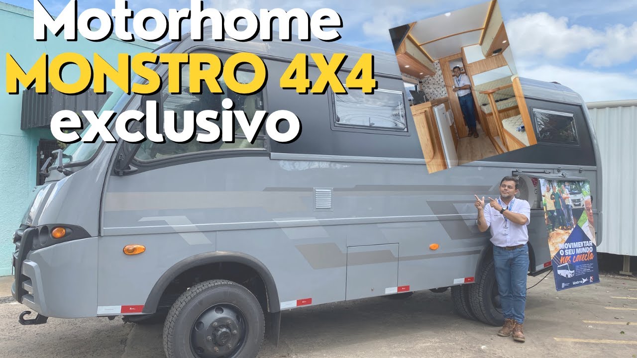 Motorhome Globe em Volare 4x4 - Um Monstro!