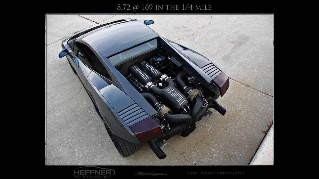 HEFFNER PERFORMANCE WORLD'S FIRST EIGHT SECOND LAMBORGHINI GALLARDO