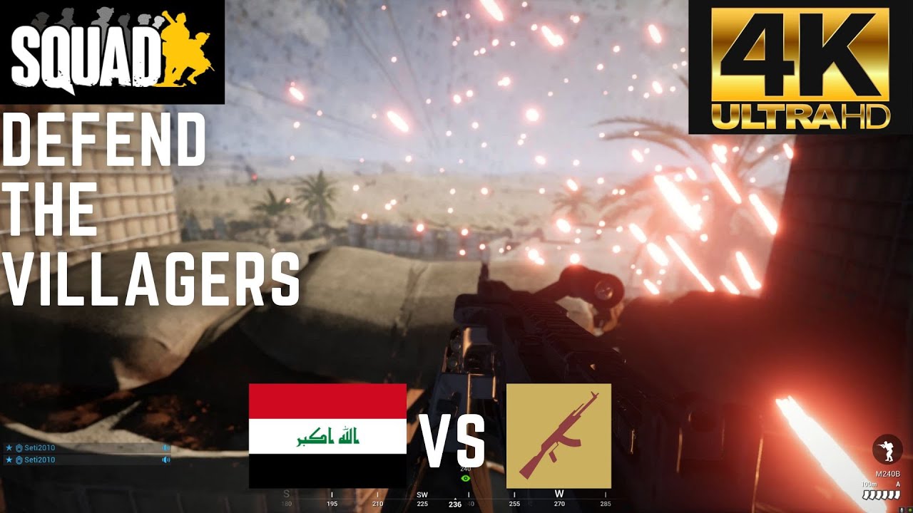 Squad - Iraqi Golden Defence - Tallil - (4K)