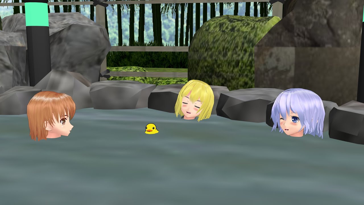 【東方MMD】幽霊楽団の日常#3R 楽しい？温泉旅行！