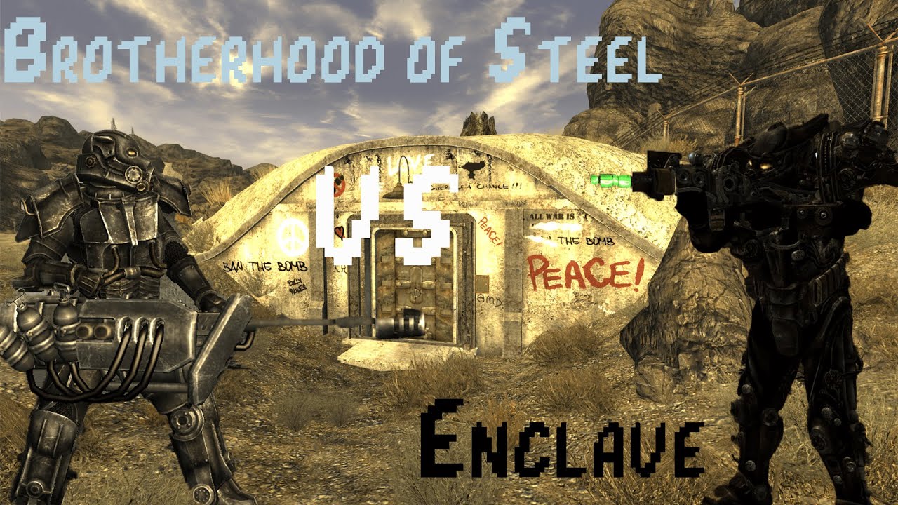 Enclave Assault Hidden Valley/BOS | Enclave VS Brotherhood Of Steel | Fallout: New Vegas NPC Battles
