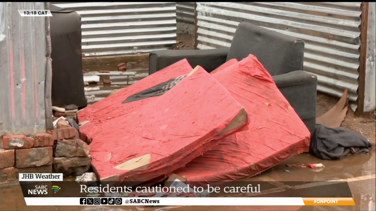 Extreme Weather | Joburg's Inner City residents concerned about living conditions as rain continues