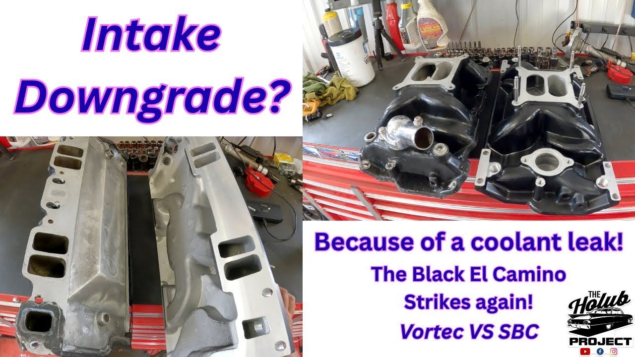 Pesky Coolant LEAK! Possible warped Intake manifold (Vortec style vs SBC style) Is it a downgrade??