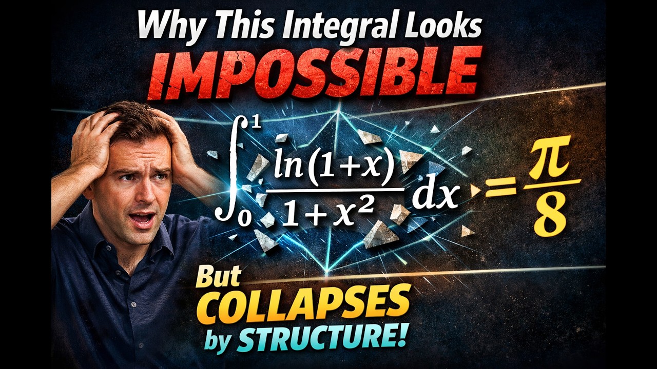 Why This Integral Looks Impossible (Calculus tutor)