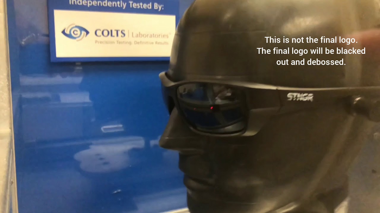 STNGR Eyewear ANSI Z87.1 - High Velocity Test