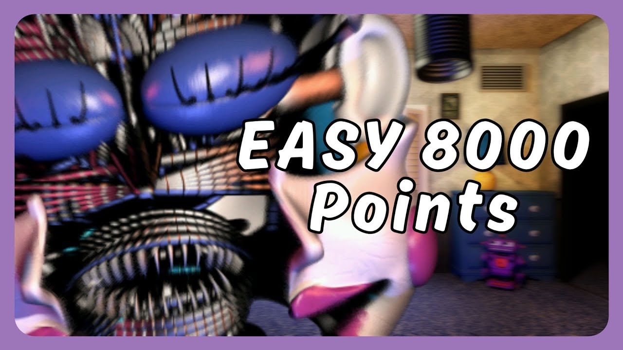 Ultimate Custom Night | Easiest 8000 Points Route
