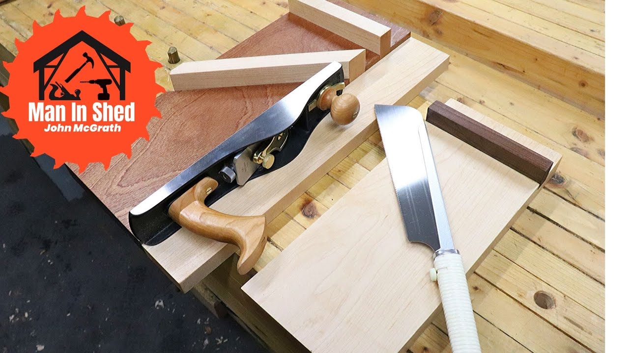 Shooting Board and Bench Hook, Complete with 45 Degree Fence