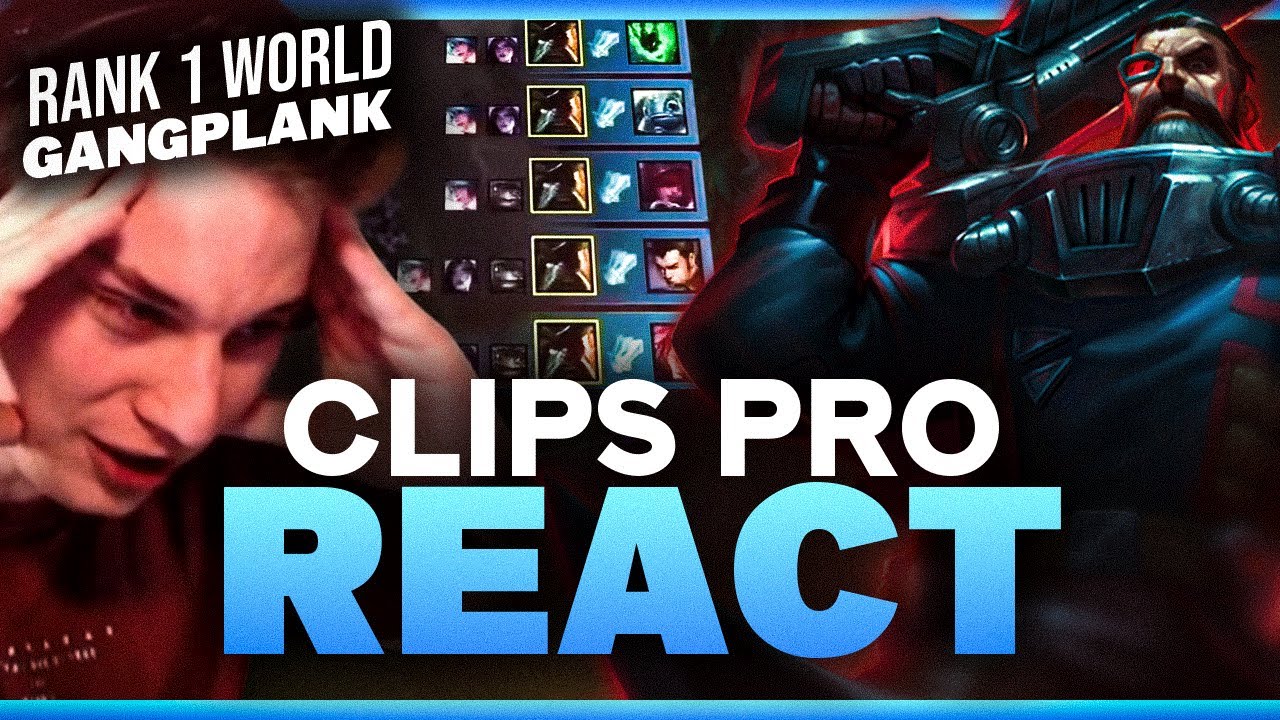 LANGD MEILLEUR GANKPLANK WORLD - PANDORE REACT