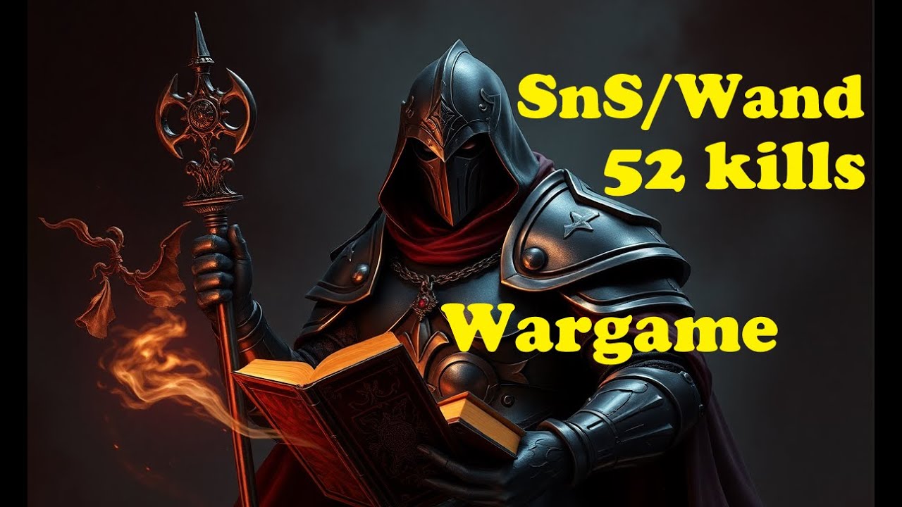 Sns/Wand Curse Bomb - 52 kills pvp gameplay - Throne and Liberty