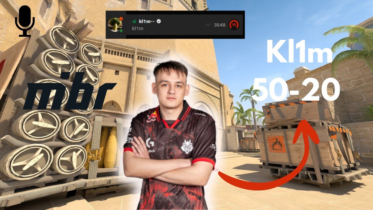 POV 🔥 On fire 🔥 Kl1m 50/20: FACEIT (MIRAGE) 3614 ELO