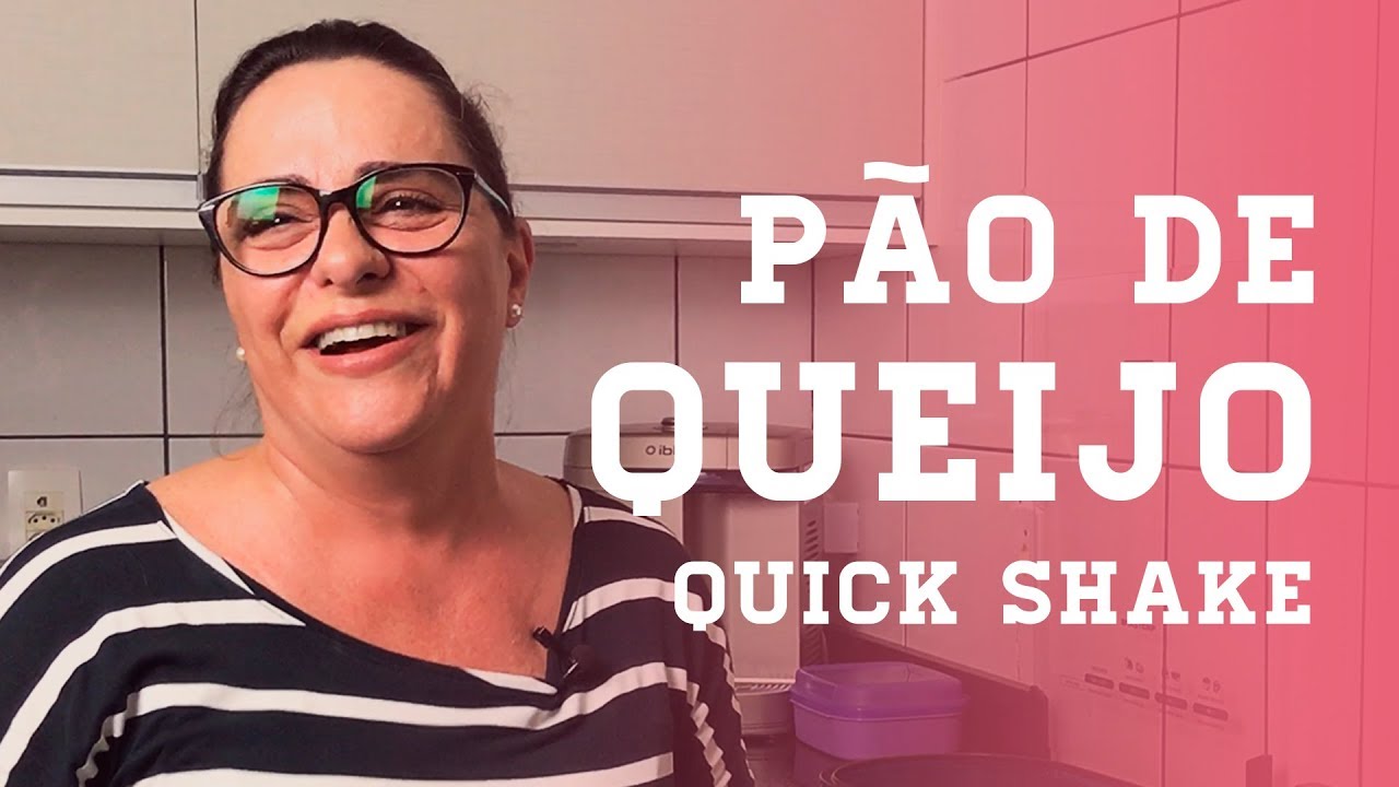 Tupperware - Pão de Queijo no Quick Shake