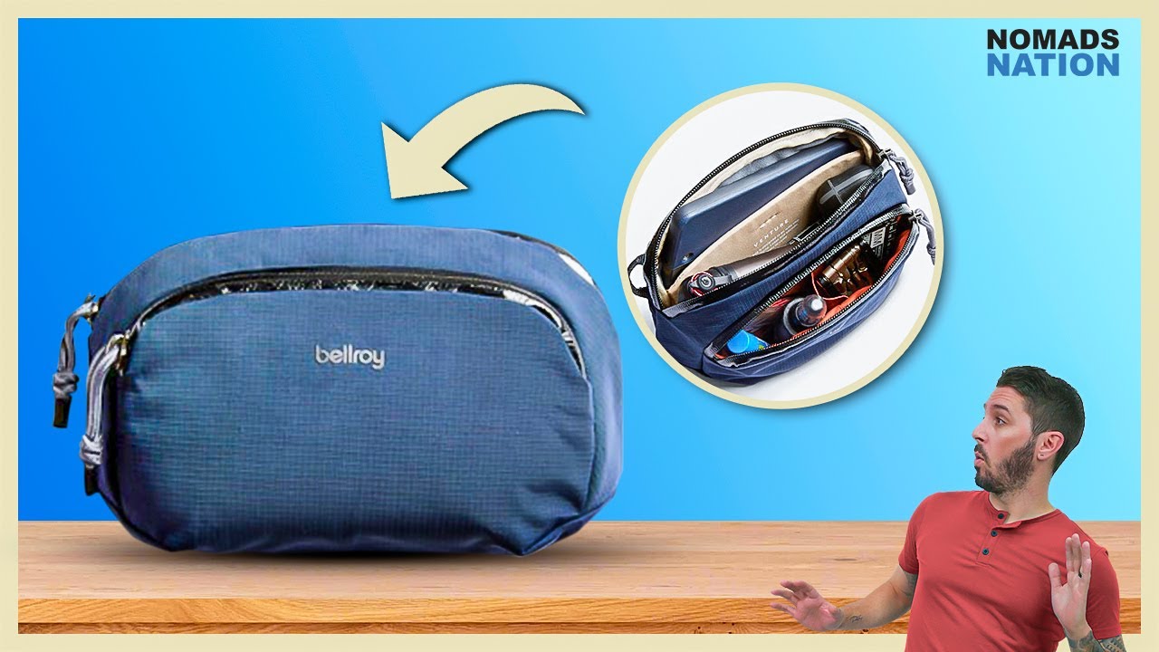 Bellroy Venture Pouch Review (SUPER minimalist pouch!)