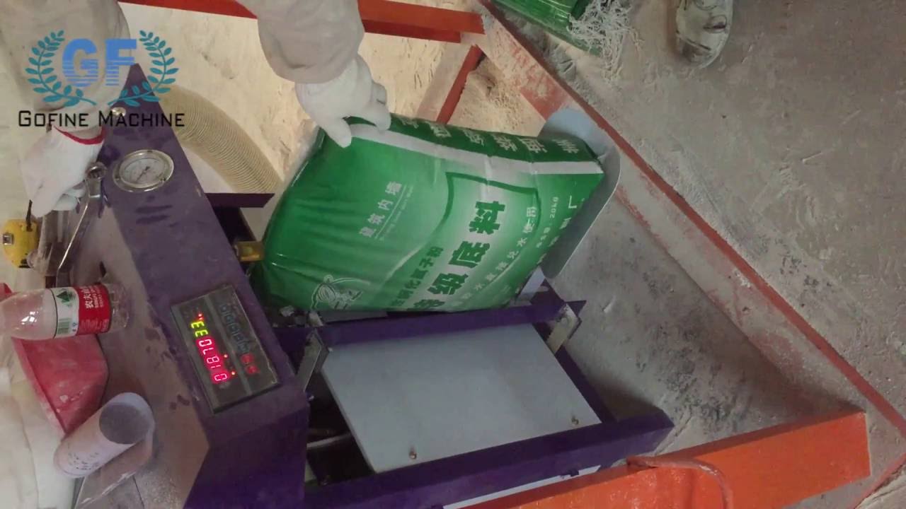 mortar/plaster powder packing/baggging machine valve packing machine