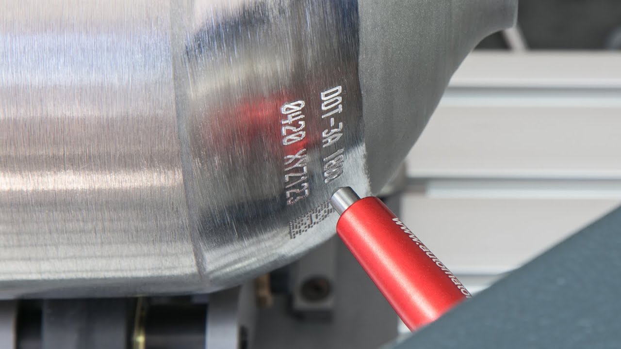 Gas Cylinder Marking System