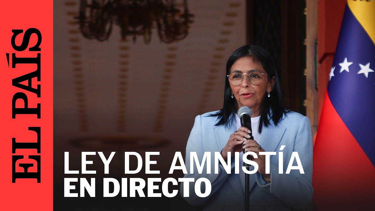 DIRECTO | La Asamblea Nacional de Venezuela debatir&aacute; la ley de amnist&iacute;a | EL PA&Iacute;S
