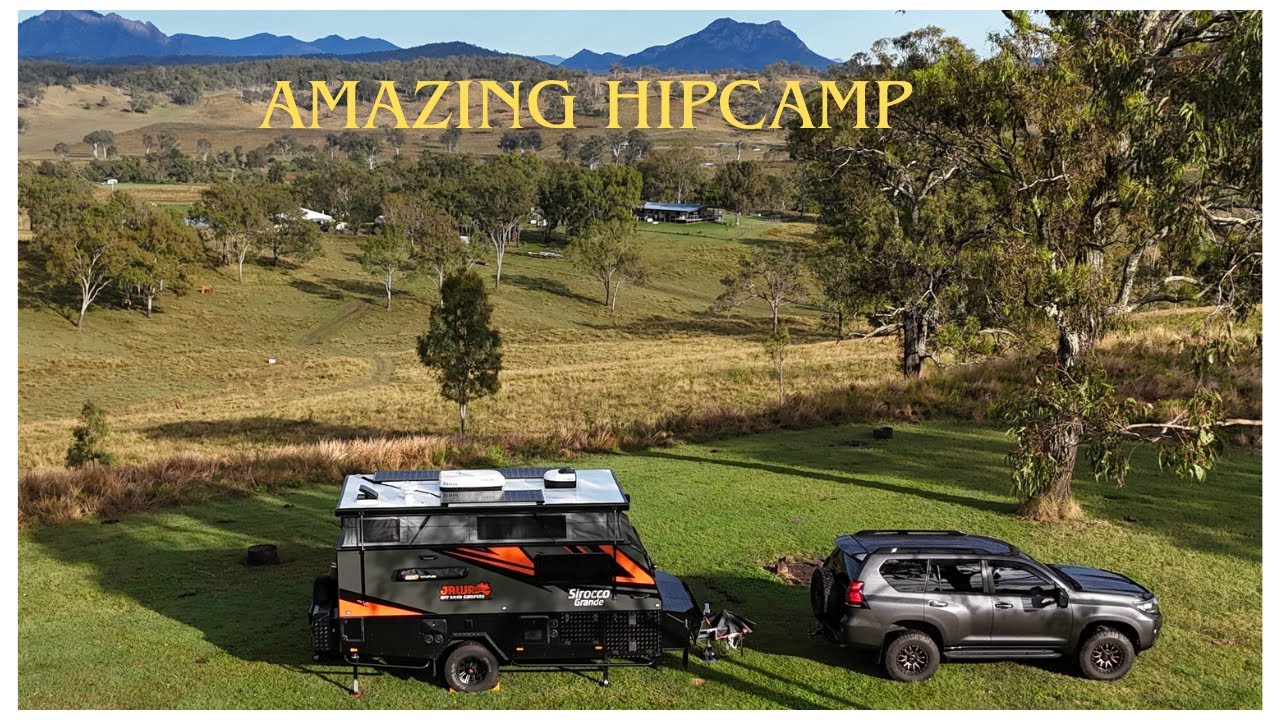 Удивительный Hipcamp, Истгроув, Раннинг-Крик, Караванинг в Австралии, недалеко от Брисбена и Глоб...