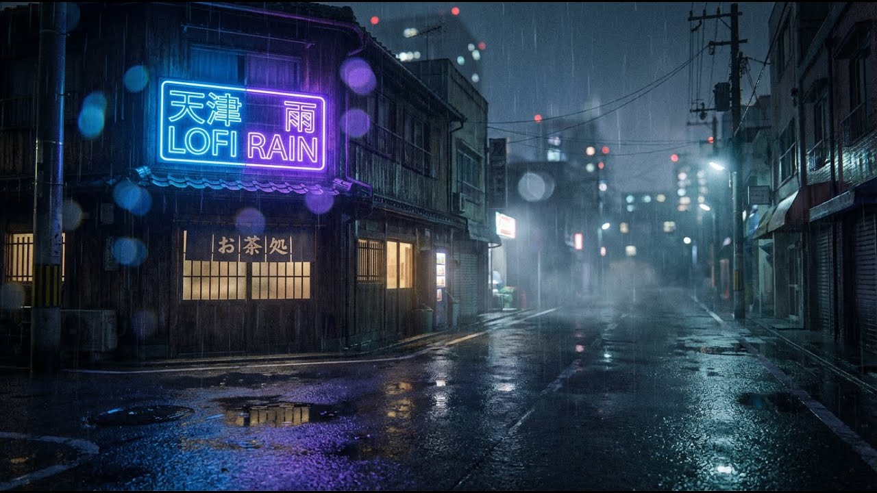 Almost Midnight Calm 🌙 Gentle Lofi Beats for Letting Go
