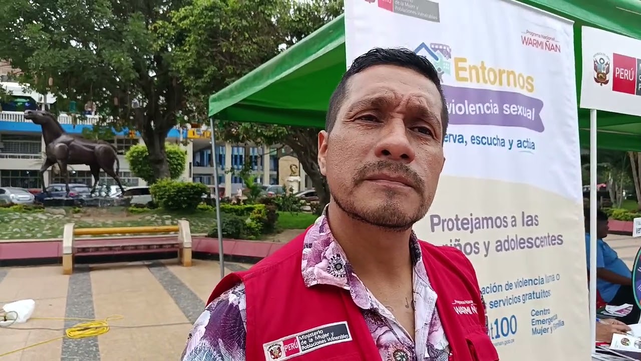 MIGUEL PEÑA DEL MINISTERIO DE LA MUJER EN TUMBES, 13 DE FEBRERO DEL 2026