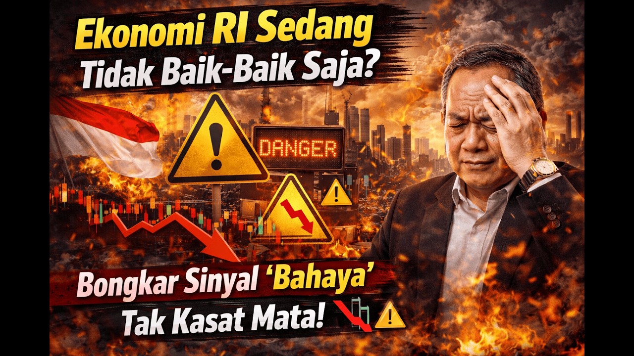 Ekonomi RI Sedang Tidak Baik-Baik Saja? Bongkar Sinyal 'Bahaya' Tak Kasat Mata! 📉⚠️