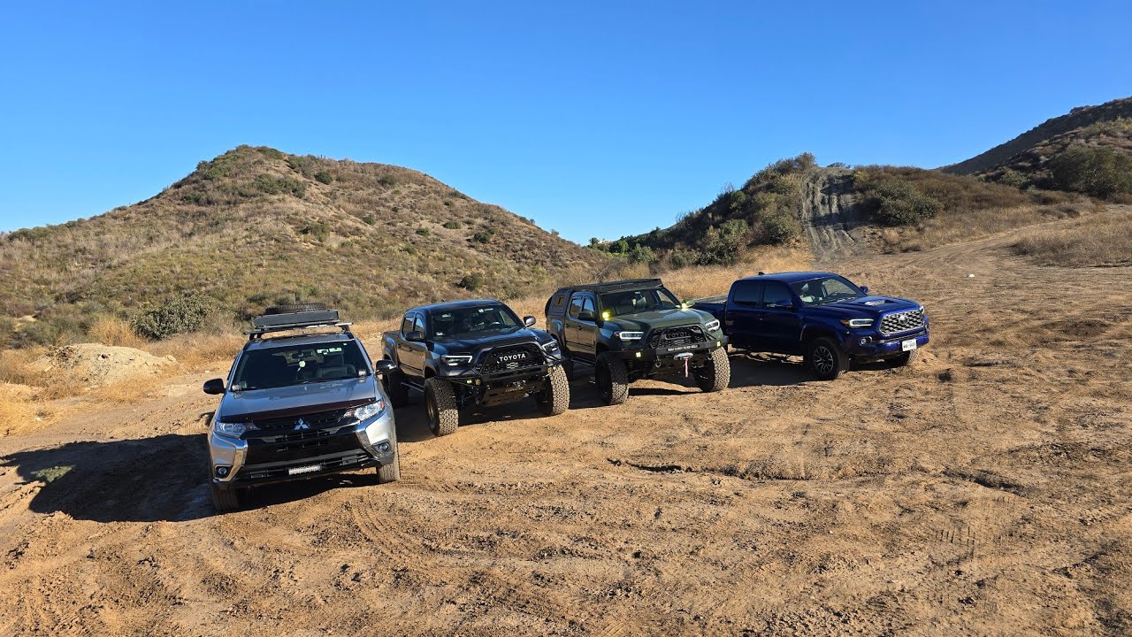 Santiago Peak trail Mitsubishi outlander