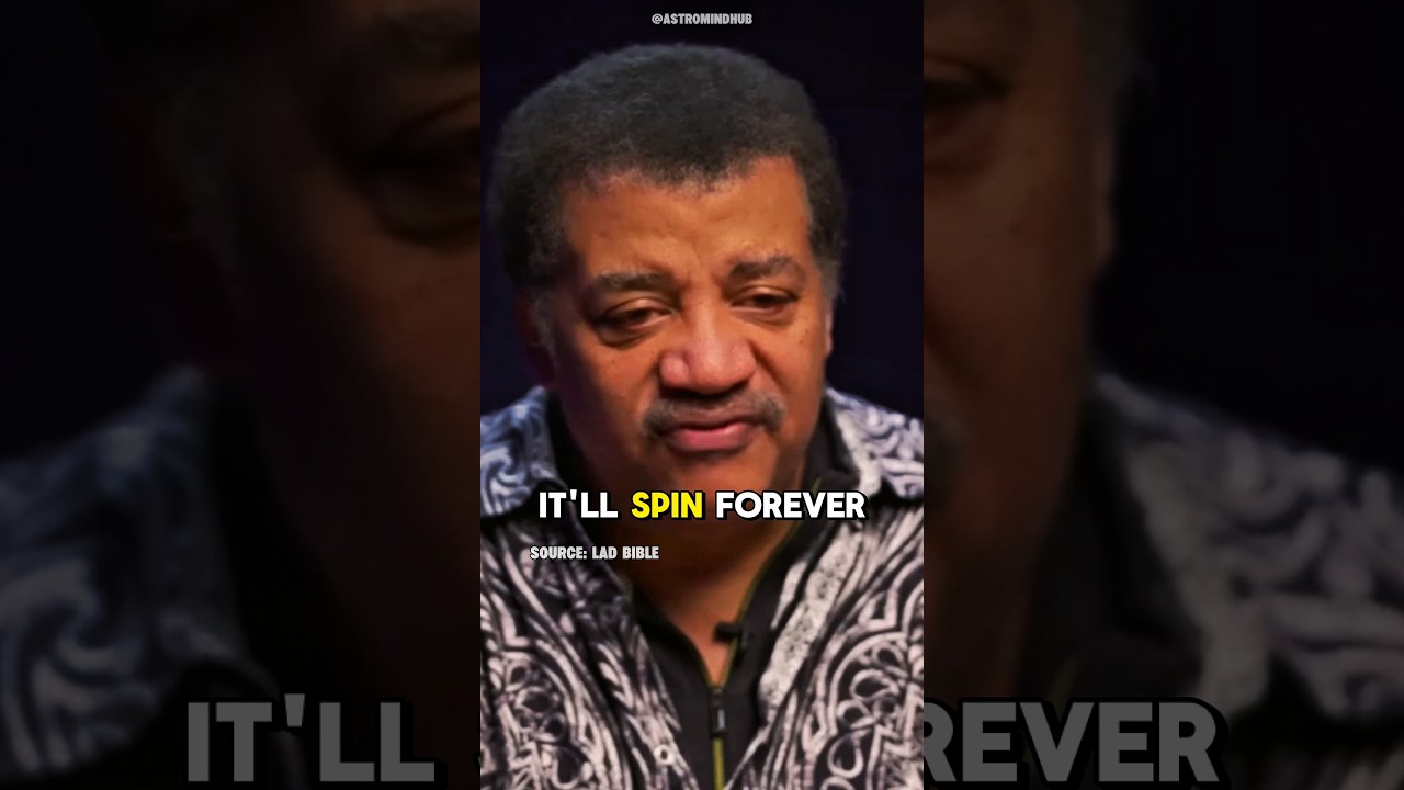 Neil deGrasse Tyson on the conservation of angular momentum 🌎 