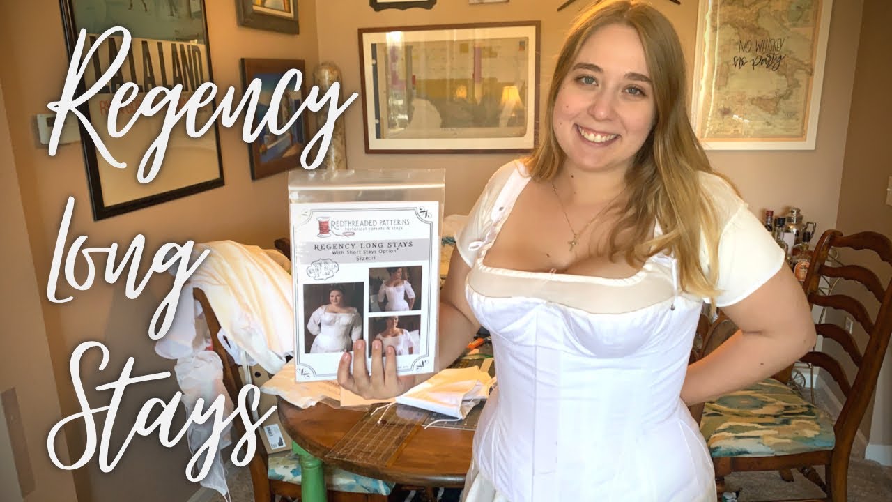 Regency Corset Round 2: Sewing a Redthreaded Pattern