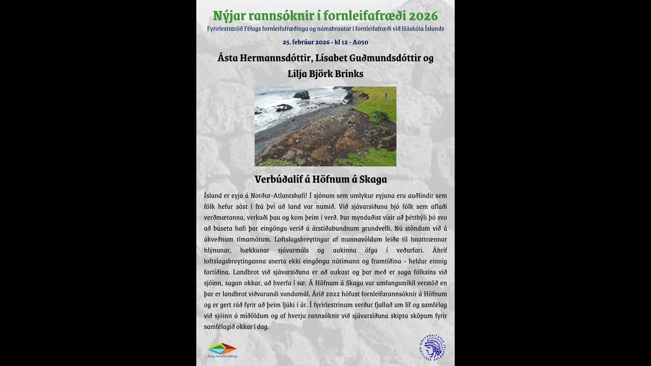 Ásta Hermannsdóttir, Lísabet Guðmundsdóttir og Lilja Björk Brinks - Verbúðalíf á Höfnum á Skaga