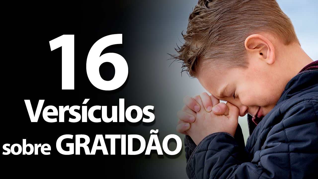 16 Versículos sobre GRATIDÃO que irão TRANSFORMAR sua VIDA!