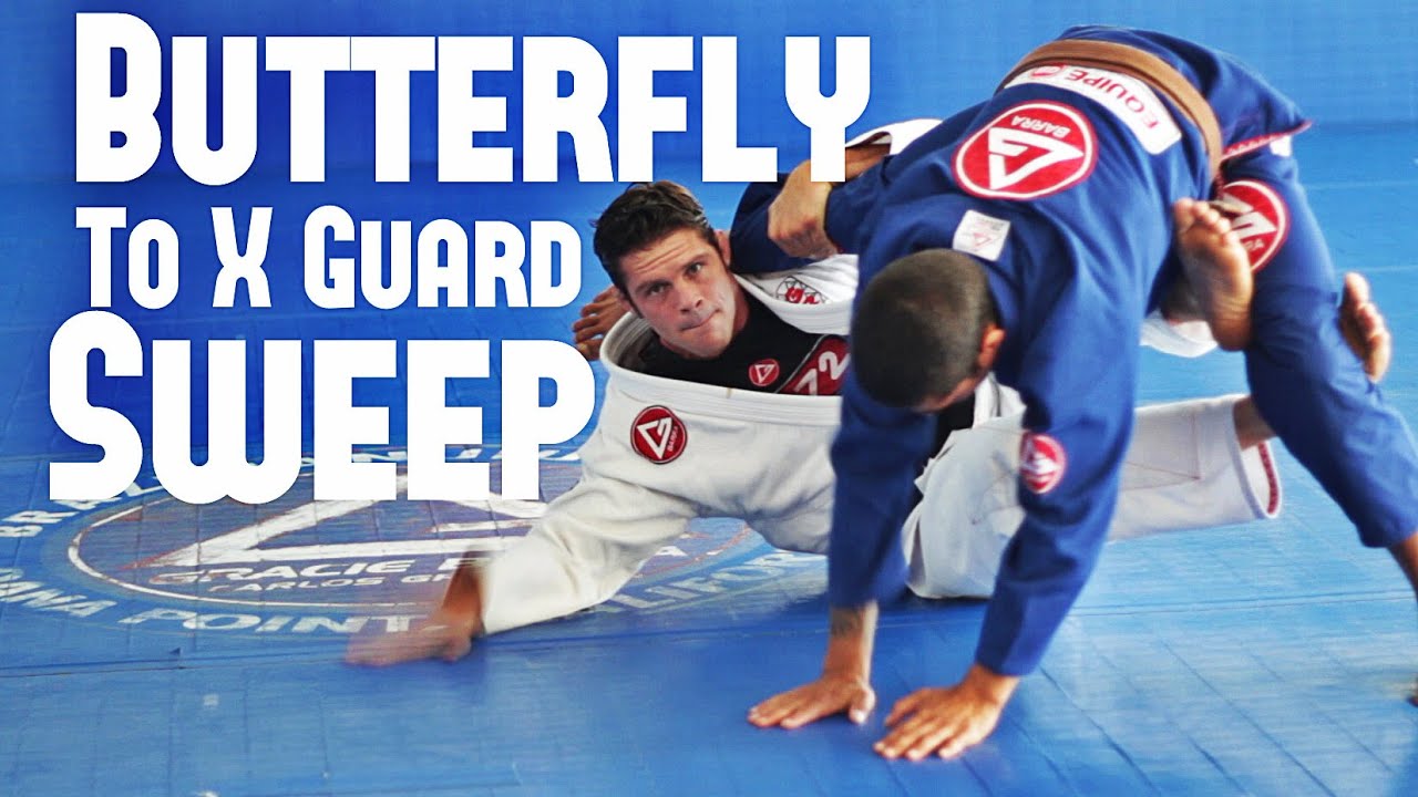 Basic Butterfly to X Guard Sweep - BJJ With Flavio Almeida