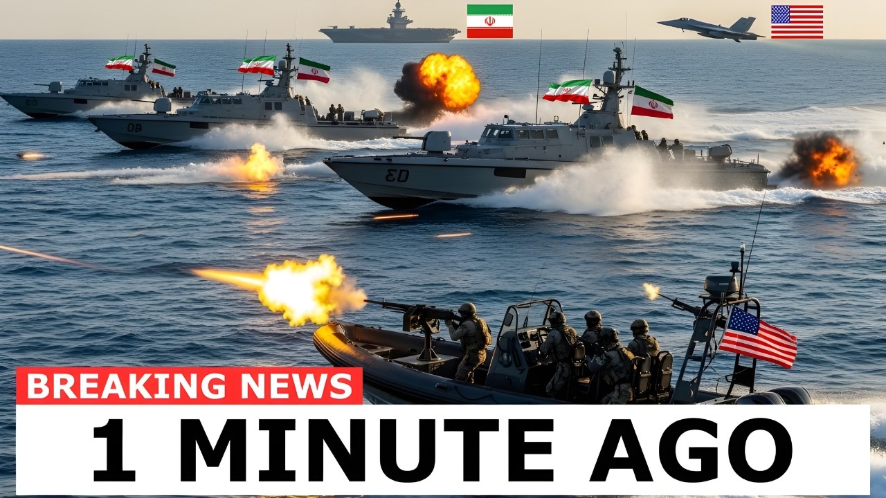 US Navy SEALs TARGET Iranian Fast Attack Craft – 3 Vessels SUNK in Persian Gulf ( Fictional )