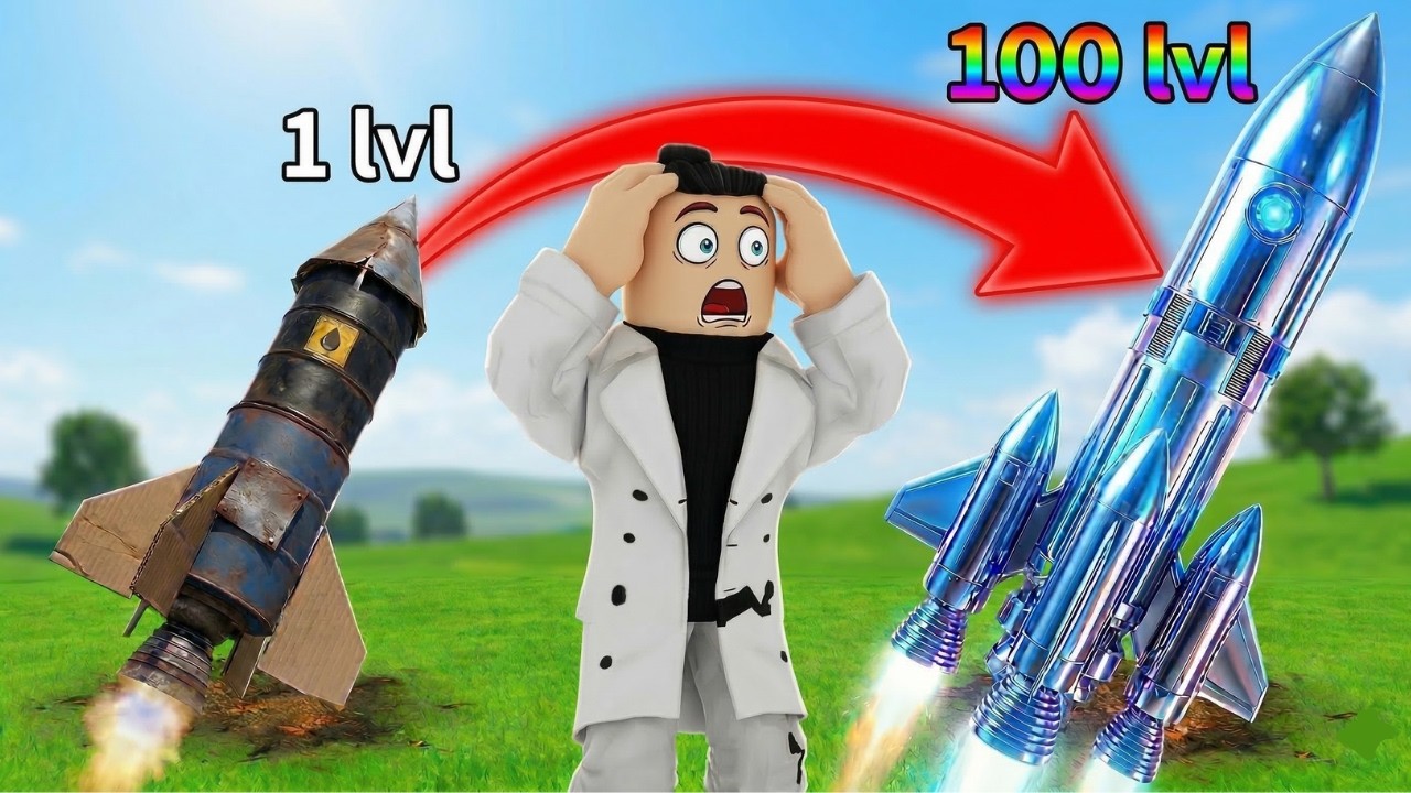 ROBLOX: ЕҢ МЫҚТЫ ЗЫМЫРАН ЖАСАП, ҒАРЫШҚА ҰШТЫҚ! 🚀