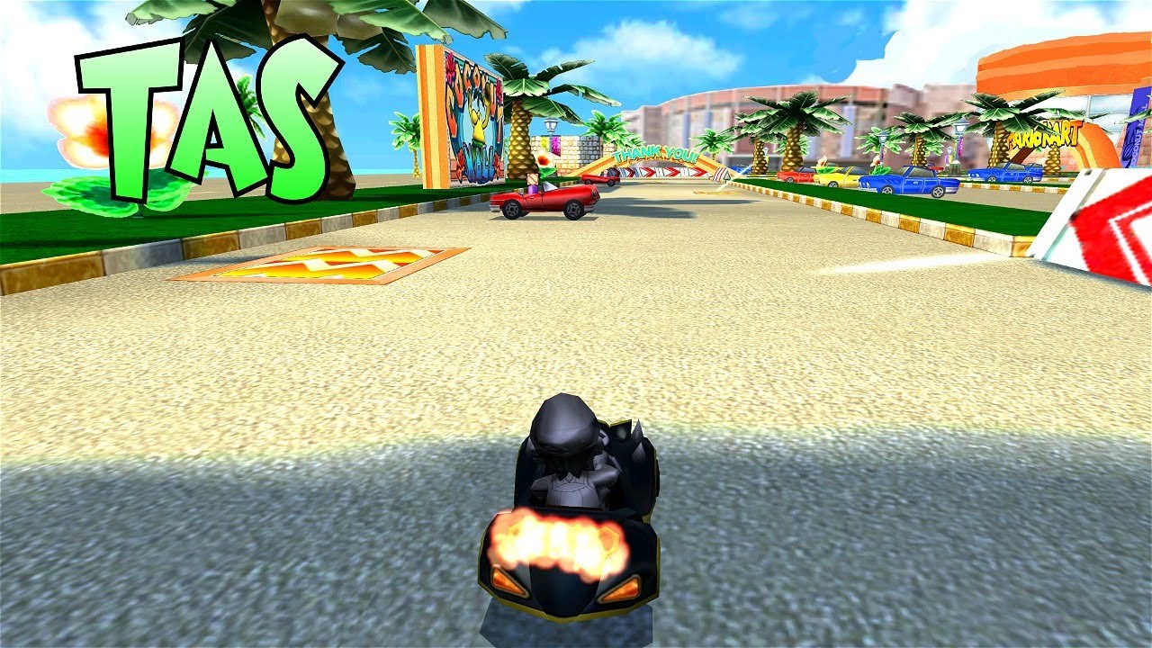[MK7 TAS] Wii Coconut Mall - 1:55.380