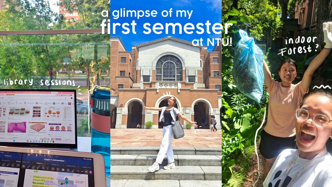 life as an international student in Taiwan: a glimpse of my first semester at NTU [ID]